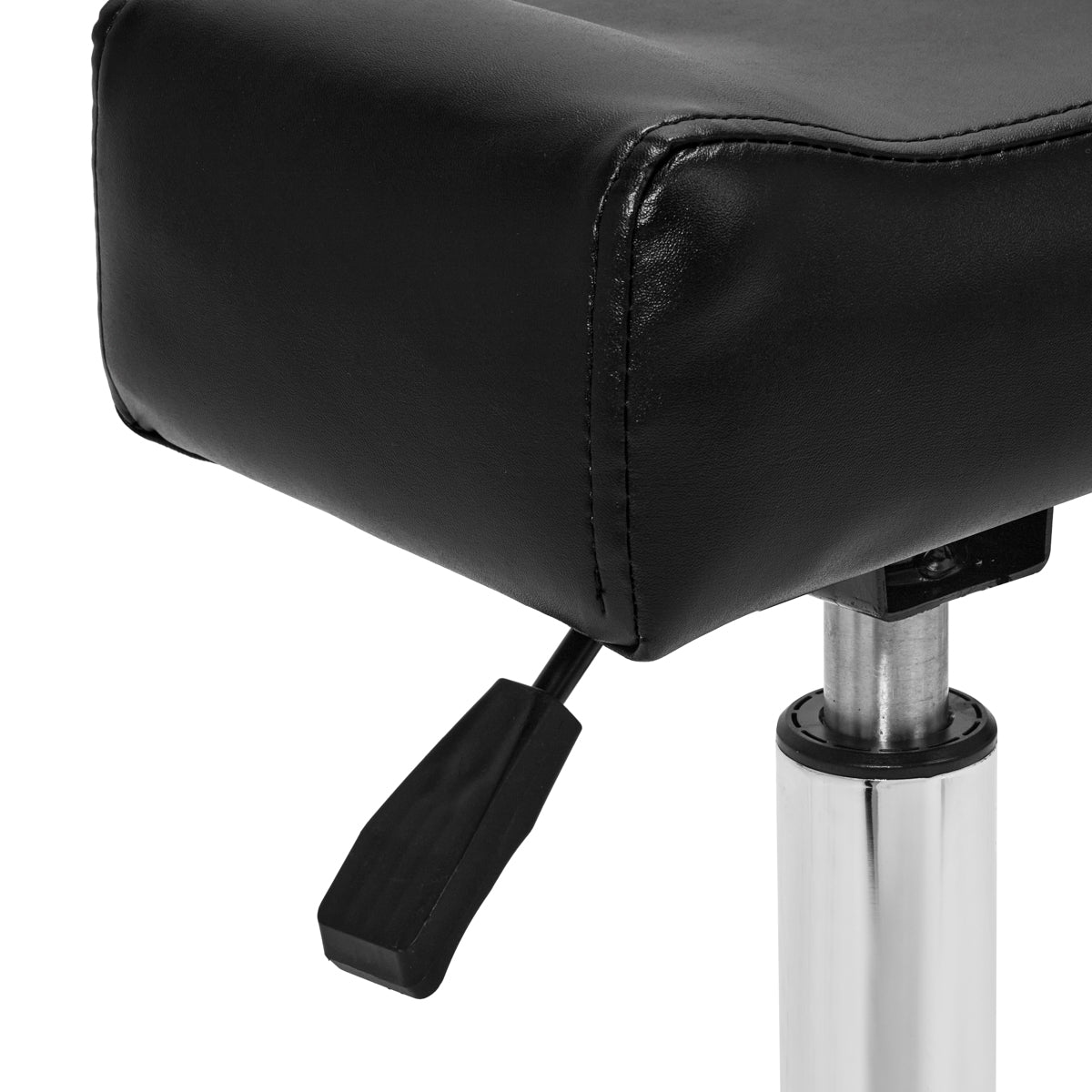 ActiveShop Sillon Mobile Pedicure Footstool Black - displayed in a professional treatment-room setting