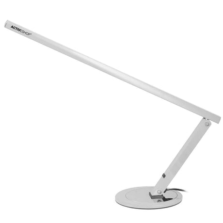 ActiveShop Slim Aluminium LED Desk Lamp - LED task lamp showing its adjustable construction and controls