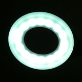 ActiveShop Snake LED Ring Desk Lamp White - LED task lamp showing its adjustable construction and controls