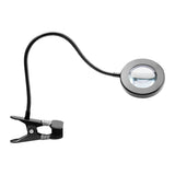 ActiveShop Snake Ring Desk Led Lamp Black - LED task lamp showing its adjustable construction and controls