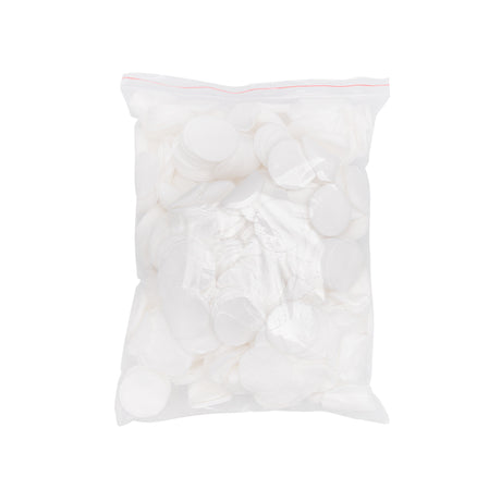 ActiveShop Soft Cosmetic Cotton Pads 500g - Approximately 1200 Pack - arranged with the included components on a white background