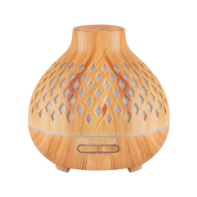 ActiveShop SPA 10 Aroma Diffuser & Air Humidifier Light Wood 400ml With Timer - isolated on a white background