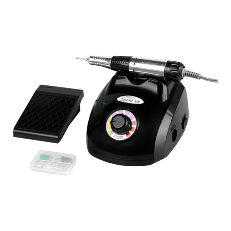 ActiveShop Sprint 48 Basic Nail Drill Black - nail drill equipment isolated on a white background