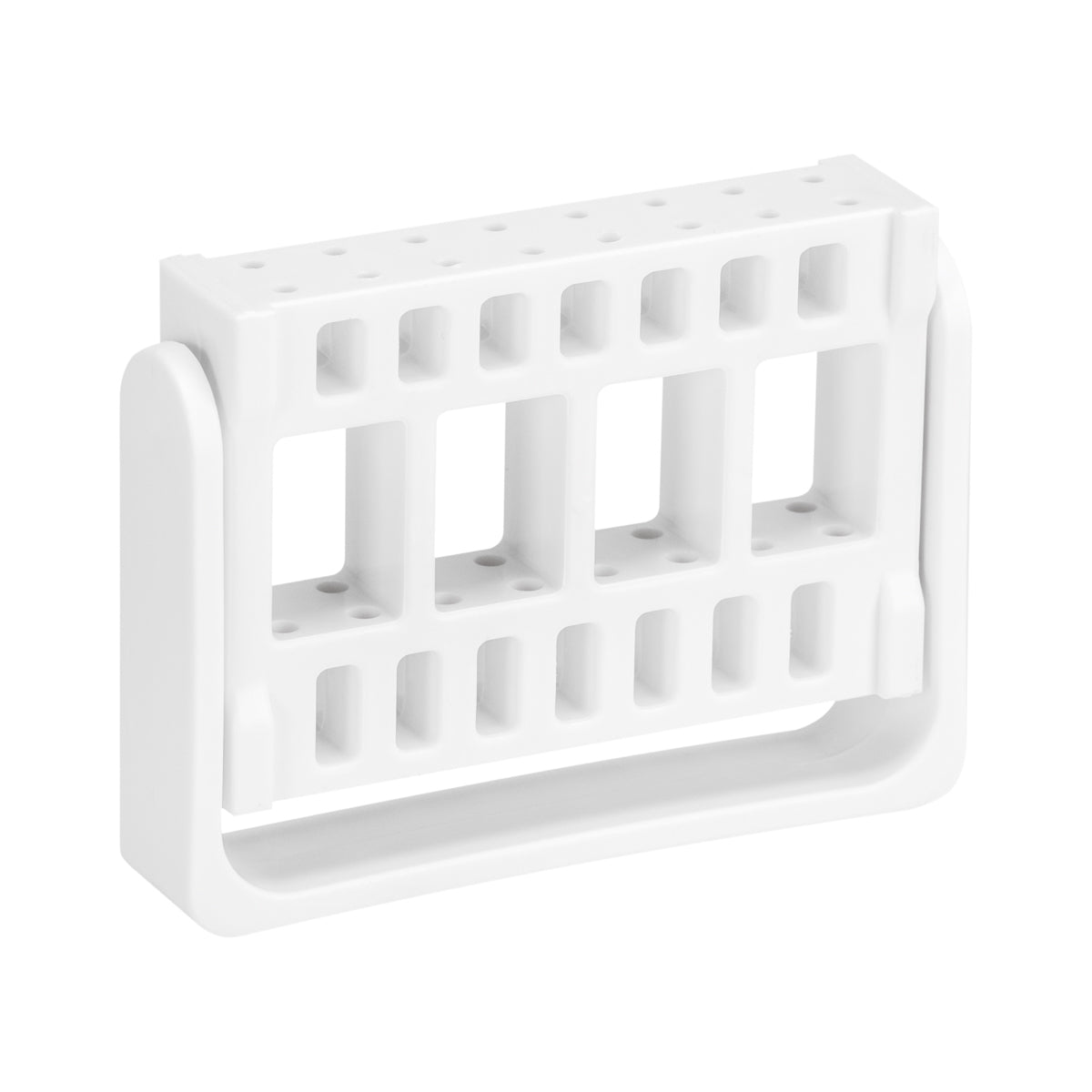 ActiveShop Stand for Exo Nail Drill Bits - arranged with the included components on a white background