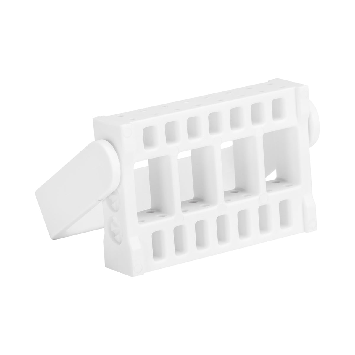 ActiveShop Stand for Exo Nail Drill Bits - arranged with the included components on a white background