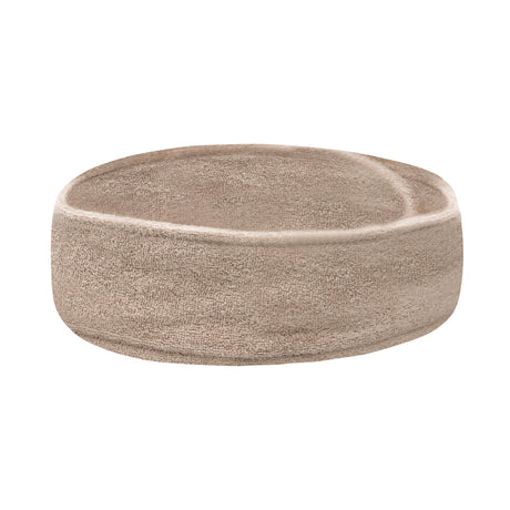 ActiveShop Terry Cosmetic Headband Beige - isolated on a white background