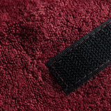 ActiveShop Terry Cosmetic Headband Burgundy - product displayed with its packaging on a dark background