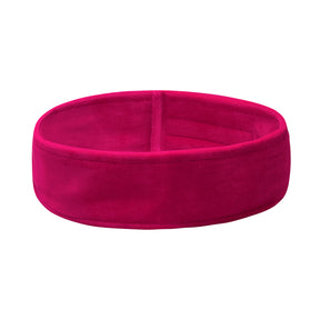 ActiveShop Terry Cosmetic Headband Fuchsia - isolated on a white background