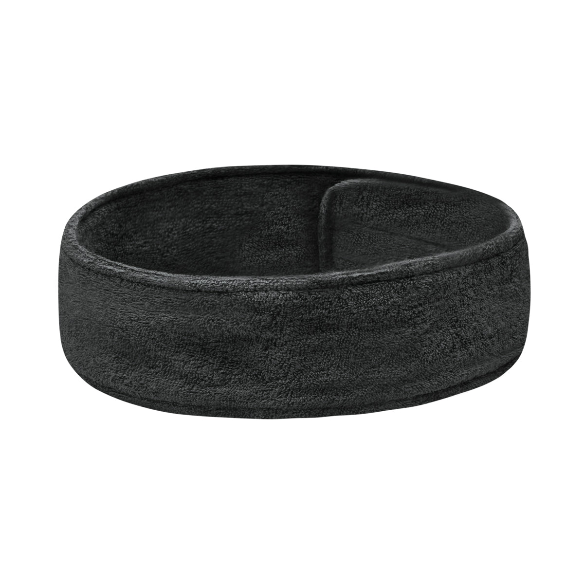 ActiveShop Terry Cosmetic Headband Graphite - isolated on a white background