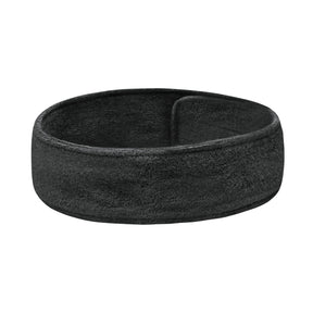 ActiveShop Terry Cosmetic Headband Graphite - isolated on a white background