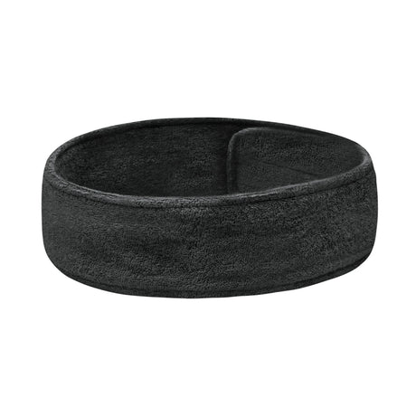ActiveShop Terry Cosmetic Headband Graphite - isolated on a white background