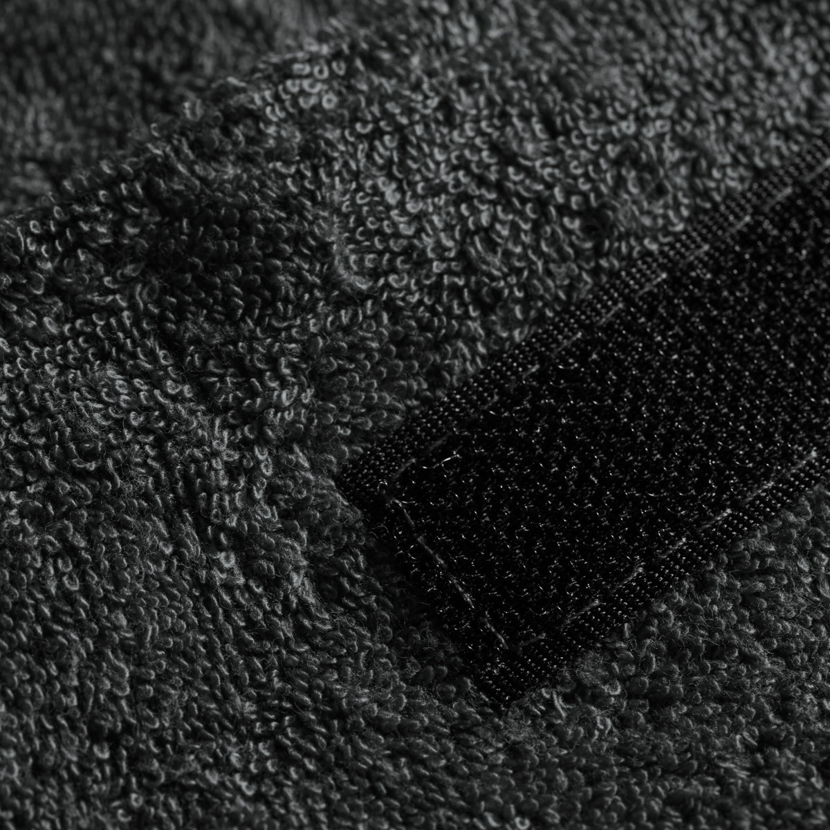 ActiveShop Terry Cosmetic Headband Graphite - product displayed with its packaging on a dark background