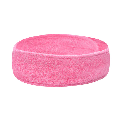ActiveShop Terry Cosmetic Headband Pink - isolated on a white background