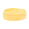 ActiveShop Terry Cosmetic Headband Yellow - isolated on a white background