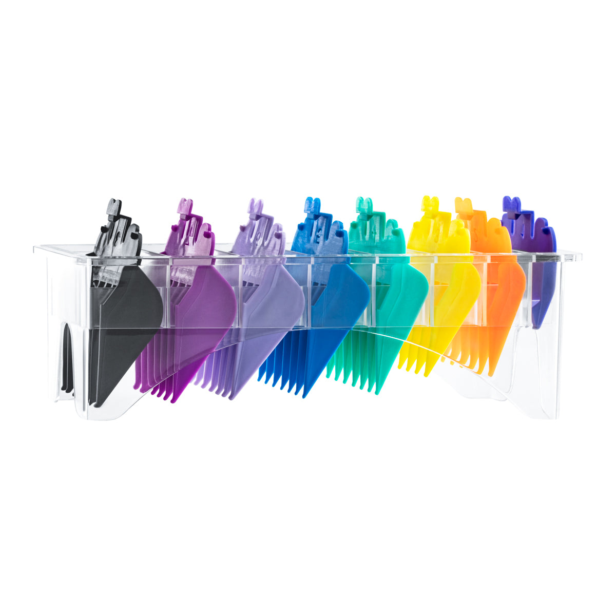 ActiveShop Universal Hair Clipper Guards - Set Of 8 - isolated on a white background