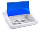 ActiveShop UV-C Tool Steriliser Blue - device housing and functional components shown on a white background