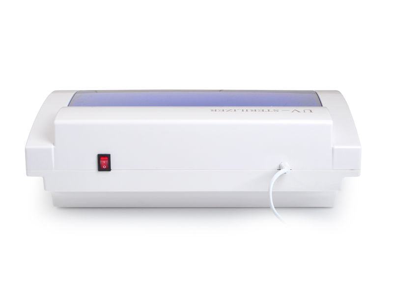 ActiveShop UV-C Tool Steriliser Blue - device housing and functional components shown on a white background