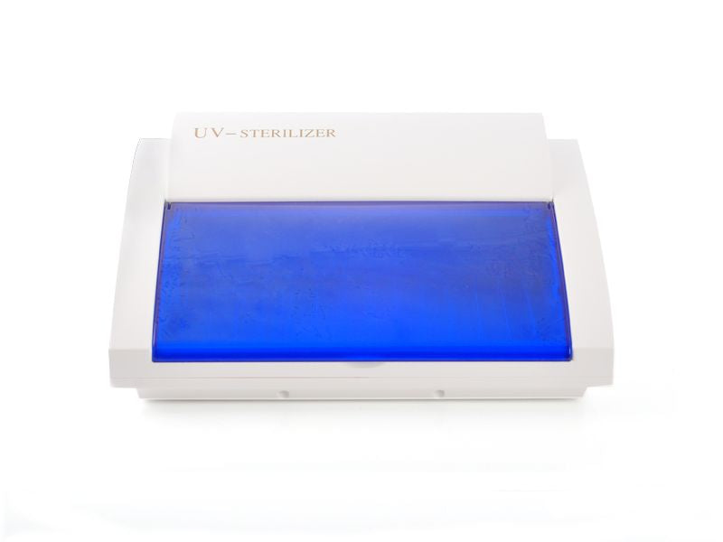 ActiveShop UV-C Tool Steriliser Blue - device housing and functional components shown on a white background