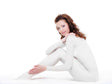ActiveShop Vacuum Massage Suit White Size S - isolated on a white background