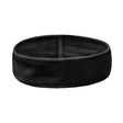ActiveShop Velour Cosmetic Treatment Headband Black - isolated on a white background