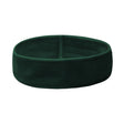 ActiveShop Velour Cosmetic Treatment Headband Bottle Green - isolated on a white background