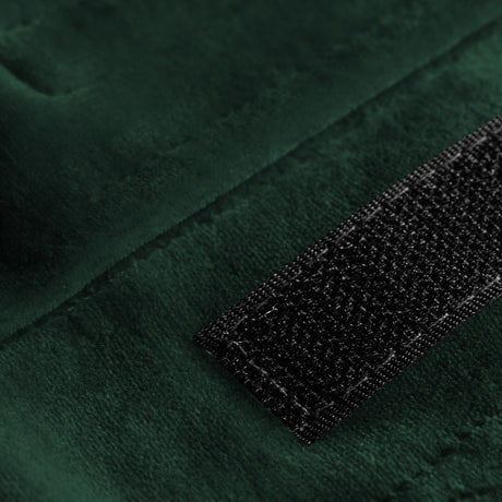 ActiveShop Velour Cosmetic Treatment Headband Bottle Green - product displayed with its packaging on a dark background