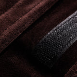 ActiveShop Velour Cosmetic Treatment Headband Brown - product displayed with its packaging on a dark background