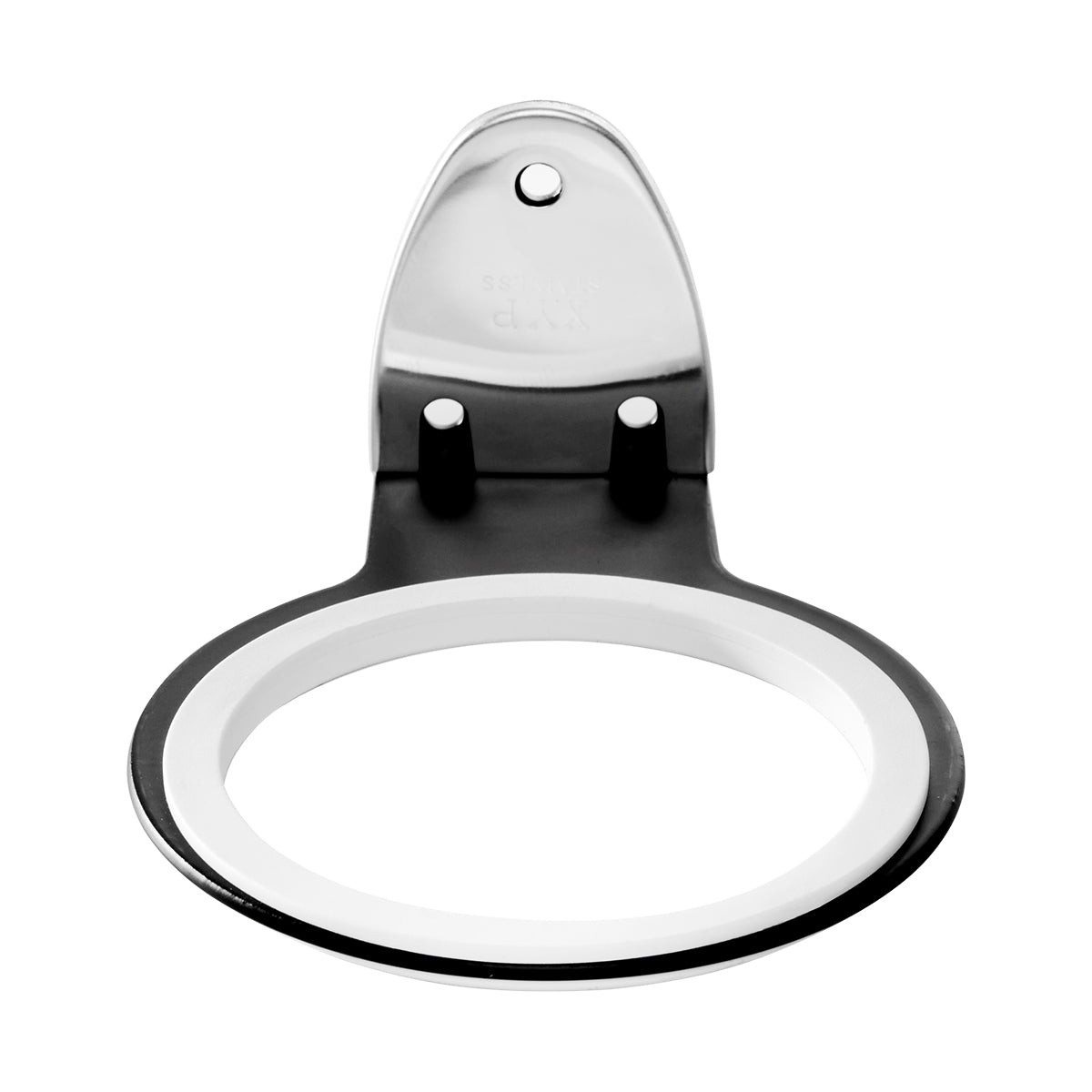 ActiveShop Wall-Mounted Hair Dryer Holder Q96 Black - styling tool shown on a white background