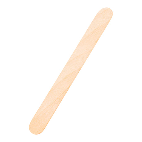 ActiveShop Large Wooden Spatula 150 × 18 × 1.8mm - 50 pcs - isolated on a white background