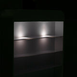 ActiveShop White Beauty Desk 310 with Built-In Absorber Right - close-up of a construction detail