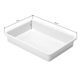 ActiveShop White Portable Folding Desk 4031 + Travel Bag - front view showing the storage and construction details