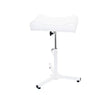 ActiveShop Wide Height-Adjustable Pedicure Footrest - full product view at an angle on a white background