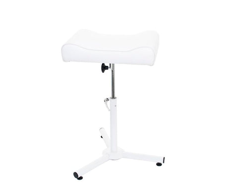 ActiveShop Wide Height-Adjustable Pedicure Footrest - full product view at an angle on a white background