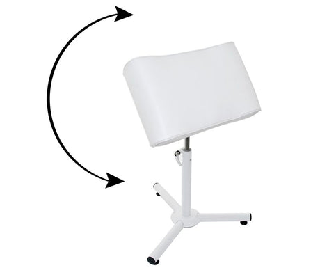 ActiveShop Wide Height-Adjustable Pedicure Footrest - full product view on a white background