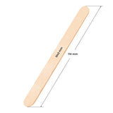 ActiveShop Wooden Spatula Medium 114 × 10 × 2mm - 100 pcs - isolated on a white background