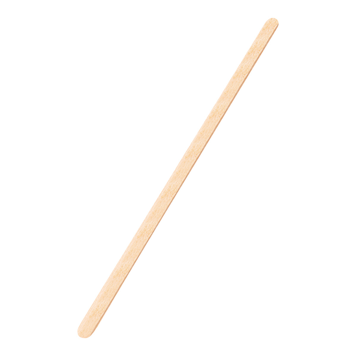ActiveShop Wooden Spatula Small 140 × 6 × 1.4mm - 150 pcs - isolated on a white background