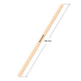 ActiveShop Wooden Spatula Small 140 × 6 × 1.4mm - 150 pcs - isolated on a white background