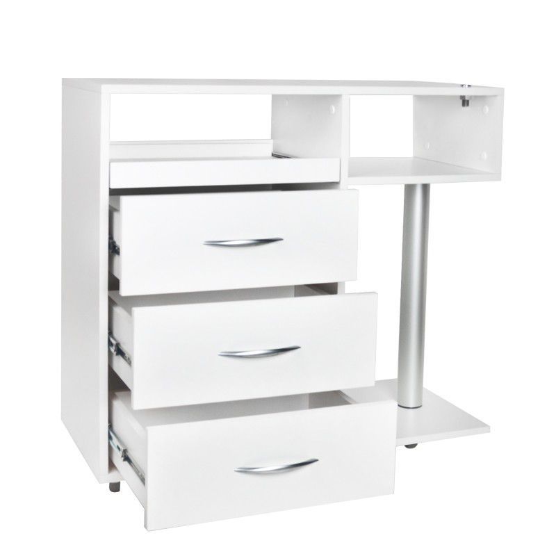 ActiveShop Y-300 White Podiatry Unit Set Max Complete Bundle - main unit with included components on a white background