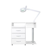 ActiveShop Y-300 White Podiatry Unit Set Max Complete Bundle - main unit with included components on a white background