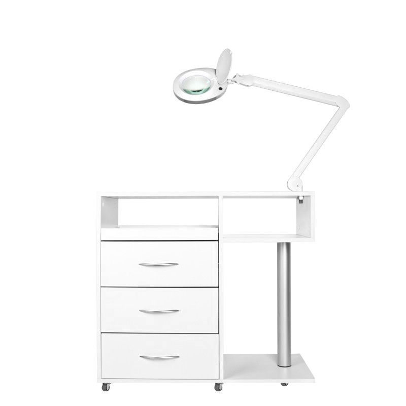 ActiveShop Y-300 White Podiatry Unit Set Max Complete Bundle - main unit with included components on a white background
