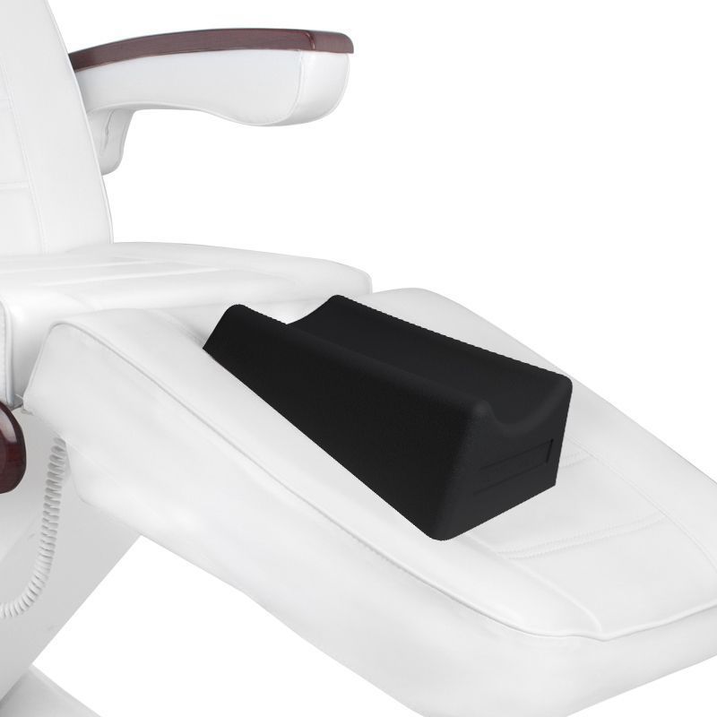ActivPodo Pedicure Footrest Black - displayed in a professional treatment-room setting