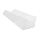 ActivPodo Pedicure Footrest For Beauty Bed White - full product view at an angle on a white background