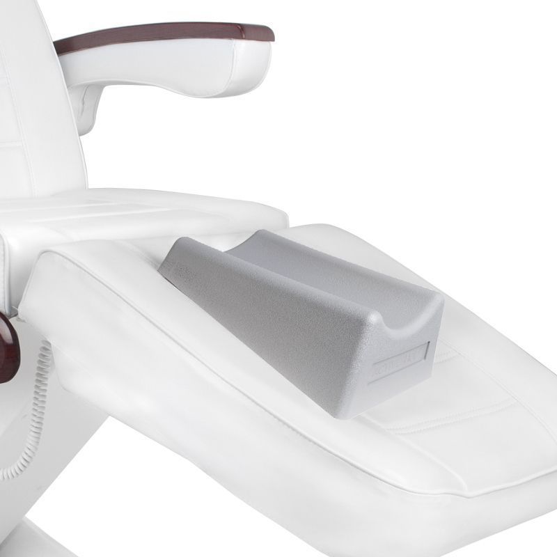 ActivPodo Pedicure Footrest Grey - displayed in a professional treatment-room setting