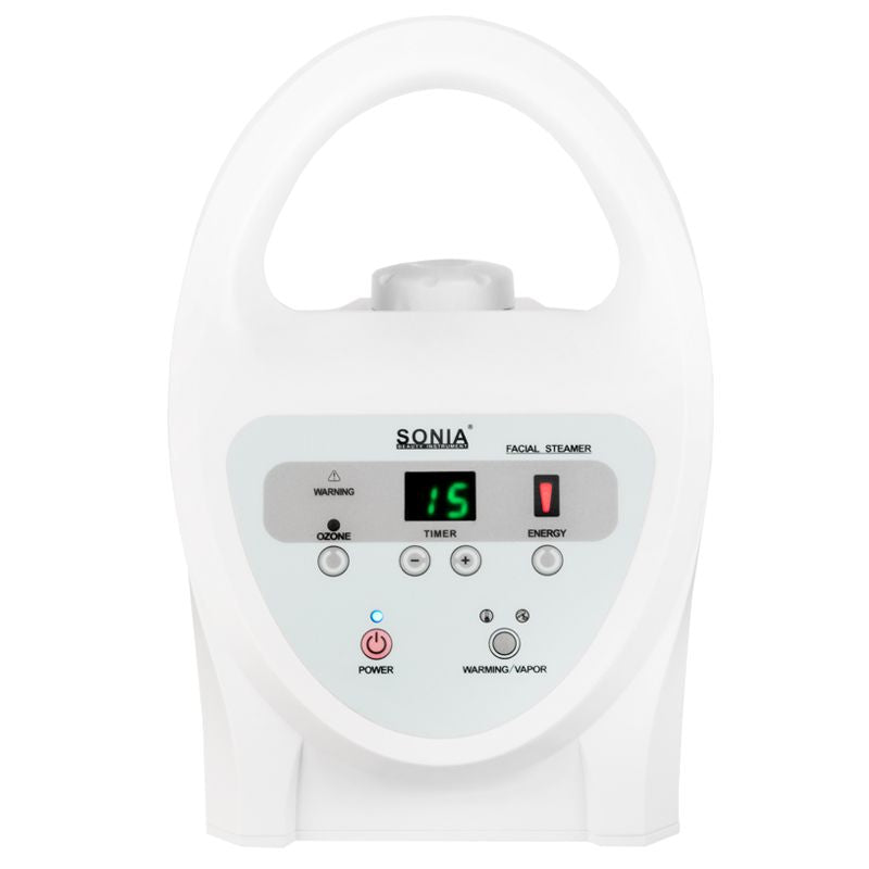 Azzurro 1106 Sonia Multifunction Facial Steamer - device housing and functional components shown on a white background
