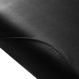 Azzurro 684A 1-Motor Electric Massage Bed Black - close-up of the upholstery and construction details