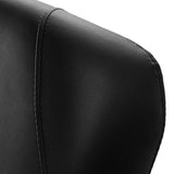 Azzurro 684A 1-Motor Electric Massage Bed Black - close-up of the upholstery and construction details