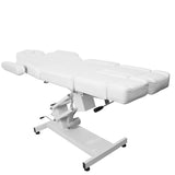 Azzurro 706 1-Motor Electric Pedicure Chair White - close-up of the upholstery and adjustment details