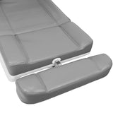 Azzurro 708A Heated 4-Motor Electric Beauty Chair Grey - displayed in a professional treatment-room setting