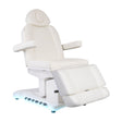 Azzurro 708B Exclusive Heated 4-Motor Electric Beauty Chair - full product view at an angle on a white background