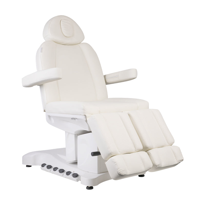 Azzurro 708BS Pedi Pro Heated Electric Pedicure Bed - full product view at an angle on a white background